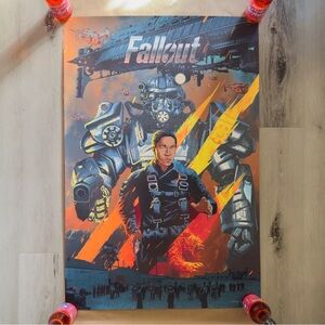 Fallout Maximus 24 x 36 Screen Print Poster Numbered LE 100 Kevin Tong IGN